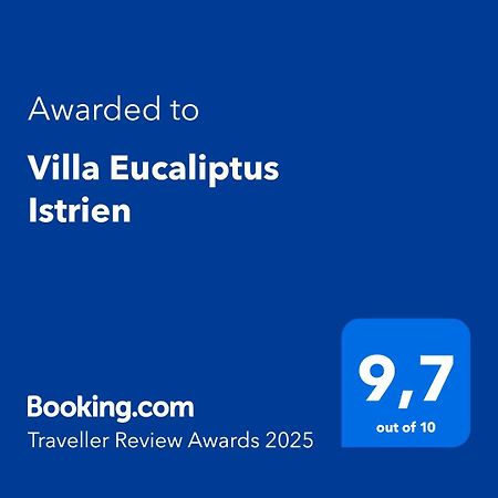 Villa Eucaliptus Istrien Rovinj Exterior foto